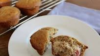 Rhubarb-Yogurt Muffins