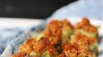 Vegan Stuffed Mushrooms with Spinach and Breadcrumbs. Vegan Stuffed Mushrooms with Spinach and Breadcrumbs.
