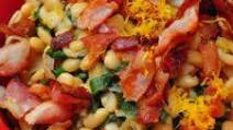 Pressure Cooker Cannellini Beans with Bacon, Swiss Chard and Pasta Pressure Cooker Cannellini Beans with Bacon, Swiss Chard and Pasta