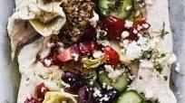Easy Seven Layer Hummus Dip Easy Seven Layer Hummus Dip