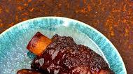 Plat de côte (de bœuf) sauce barbecue Plat de côte (de bœuf) sauce barbecue
