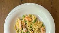 Salmon With Fettuccine Salmon With Fettuccine