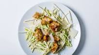 Celery Caesar Salad Celery Caesar Salad