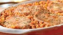 Pork Chop & Spanish Rice Bake Pork Chop & Spanish Rice Bake
