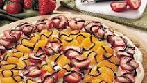 Fruit-Topped Triple Chocolate Pizza Fruit-Topped Triple Chocolate Pizza