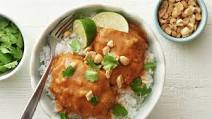 Slow-Cooker Thai Peanut Chicken Slow-Cooker Thai Peanut Chicken