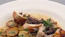 Goat Cheese and Mushroom Stuffed Chicken Breasts Goat Cheese and Mushroom Stuffed Chicken Breasts