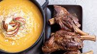 Red Wine-Braised Lamb Shanks Red Wine-Braised Lamb Shanks