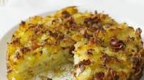 Oven-baked rösti cake Oven-baked rösti cake
