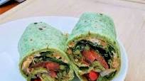 Roasted Veggie Hummus Wraps Roasted Veggie Hummus Wraps
