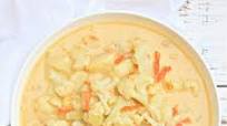 Cheesy Cauliflower Soup Cheesy Cauliflower Soup