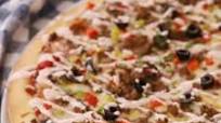 Homemade Taco Pizza Recipe Homemade Taco Pizza Recipe