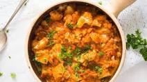 Cauliflower In Tomato Sauce – Vegan Cauliflower Recipe Cauliflower In Tomato Sauce – Vegan Cauliflower Recipe