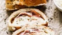 Ham and Cheese Stromboli Ham and Cheese Stromboli