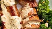 Pork Tenderloin with Creamy Mustard Sauce Pork Tenderloin with Creamy Mustard Sauce