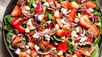 Best Strawberry Spinach Salad with Balsamic Dressing Best Strawberry Spinach Salad with Balsamic Dressing