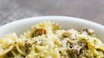 Lemon Pesto Turkey Pasta Lemon Pesto Turkey Pasta