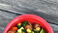AIP Sausage & Vegetable Stir-fry (Whole30, Paleo, GF) AIP Sausage & Vegetable Stir-fry (Whole30, Paleo, GF)