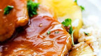 Slow Cooker Hawaiian Pork Chops Slow Cooker Hawaiian Pork Chops