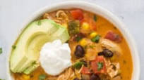 Chicken Enchilada Soup Chicken Enchilada Soup
