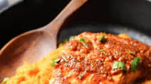 Baked Maple Mustard Glazed Salmon Recipe Baked Maple Mustard Glazed Salmon Recipe