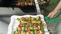 Lemon Herb Marinated Grilled Chicken Vegetable Kebobs Lemon Herb Marinated Grilled Chicken Vegetable Kebobs