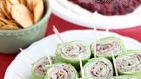Cranberry Turkey Pinwheels Cranberry Turkey Pinwheels