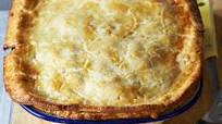 Cheese and pickle pie Cheese and pickle pie