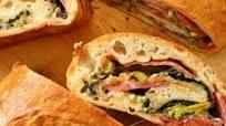 Stromboli with Soppressata, Rapini, and Provolone Stromboli with Soppressata, Rapini, and Provolone