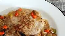 Pork Chop and Rice Casserole With Mushrooms and Gravy Pork Chop and Rice Casserole With Mushrooms and Gravy