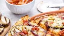 Grilled Veggie Cauliflower Crust Pizza Grilled Veggie Cauliflower Crust Pizza