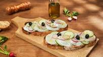 Bruschetta végétarienne Bruschetta végétarienne