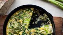 Asparagus and Bok-Choy Frittata Asparagus and Bok-Choy Frittata