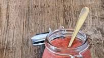 Strawberry-Mango Chia Seed Jam (sugar-free, Paleo) Strawberry-Mango Chia Seed Jam (sugar-free, Paleo)