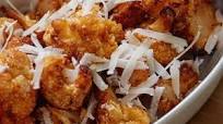 Parmesan and paprika roasted cauliflower Parmesan and paprika roasted cauliflower