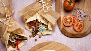 Vegan chickpea gyros Vegan chickpea gyros