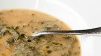 Smoky Charred Cauliflower and Potato Soup With Kale Recipe Smoky Charred Cauliflower and Potato Soup With Kale Recipe