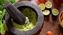 The easy, smashed up guacamole with a twist The easy, smashed up guacamole with a twist