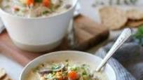 Slow Cooker Creamy Chicken Wild Rice Soup Slow Cooker Creamy Chicken Wild Rice Soup