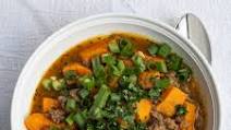 Sweet Potato and Beef Stew on the Stove-Top Sweet Potato and Beef Stew on the Stove-Top