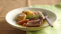 Slow-Cooker Beef and Potatoes with Rosemary Slow-Cooker Beef and Potatoes with Rosemary