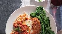 Chicken Parmesan with Spaghetti Chicken Parmesan with Spaghetti