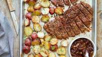 Sheet Pan Steak and Potatoes Sheet Pan Steak and Potatoes