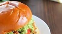 Easy Chicken Burgers with Guacamole Easy Chicken Burgers with Guacamole