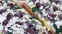 Mediterranean Focaccia Pizza Mediterranean Focaccia Pizza