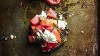 Bruschetta Stuffed Portobello Mushrooms Bruschetta Stuffed Portobello Mushrooms