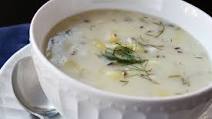 Czech Potato & Pickle Soup | Polévka okurková Czech Potato & Pickle Soup | Polévka okurková