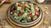 Vegan Kale Caesar Salad Vegan Kale Caesar Salad