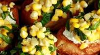 Sweet Corn Bruschetta Sweet Corn Bruschetta