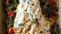 One Pan Baked Grouper with Broccolini and Tomatoes One Pan Baked Grouper with Broccolini and Tomatoes